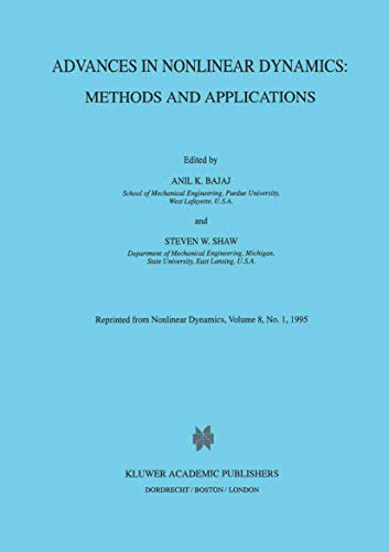 Advances in Nonlinear Dynamics: Methods and Applications: Methods and Applications view 2