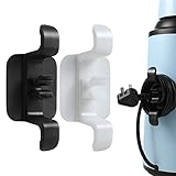 AGPTEK Kabelclips, Kabelhalter mit Starken Selbstklebend Pads für Küchenmaschine, Kabelklemme und Kabelmanagment in der Küche, geeignet für Kaffeemaschine, Entsafter, Ofen, Toaster, 2 Stück