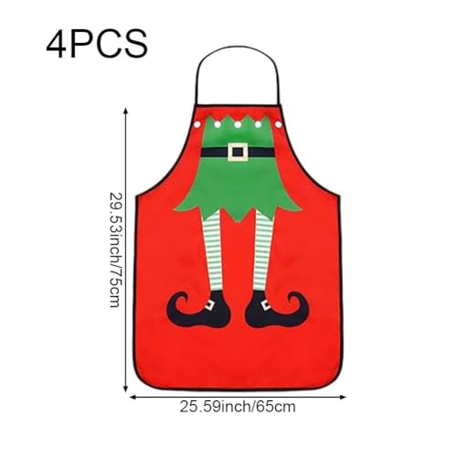 Tabliers de cuisine de Noël pour protéger vos vêtements de fête - 8