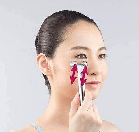 ReFa S CARAT RAY-Mricrocurrent Platinum-coated Roller,Waterproof