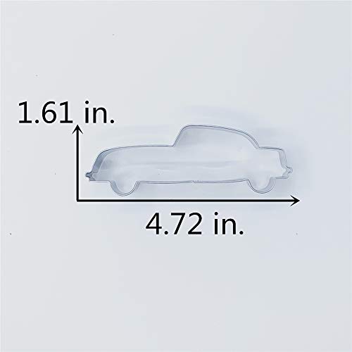 Liliao Beat-Up Car Cookie Cutter - 4.7 X 1.6 Inches - Stainless Steel #TOP2