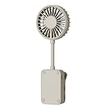 Clip On Fan - Portable Clip Ons Fan With LED Lights | Rechargeabls Portable 3 Speed Adjustment Airflow Quiet | Clamp On Fans | For Camping Car Tent Travel Bed Bedroom Cart Office RV