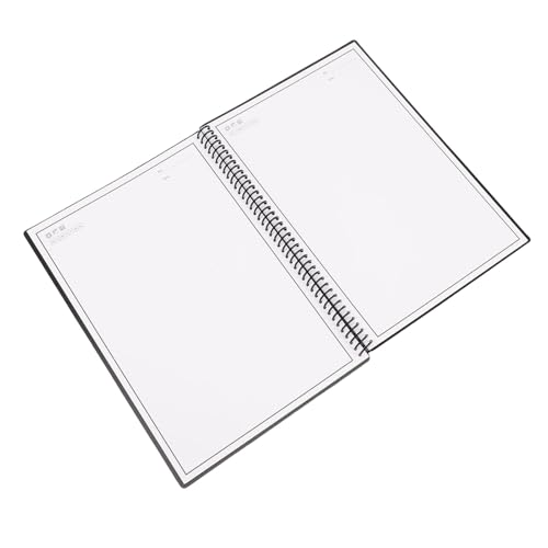Carnet intelligent réutilisable noir Sorandy format B5 à spirale avec couverture étanche - 4