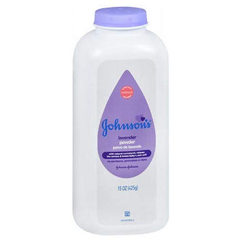 johnson's baby powder calming lavender