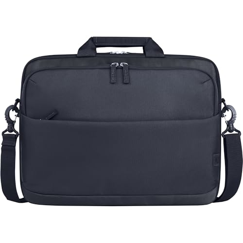 HP Everyday 16 Odyssey, Borsa a tracolla per Notebook fino a 16” e Tablet, con Tasche e Divisori Interni Imbottiti, Dotata di Cover Impermeabile, Realizzata con Materiale Riciclato, Odyssey Gray