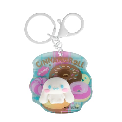 Cinnamoroll Porte-clés - Adorable Anime Merch pour une décoration kawaii et anime - Design de haute qualité pour les amateurs d'accessoires mignons - Idéal pour les fans de Sanrio