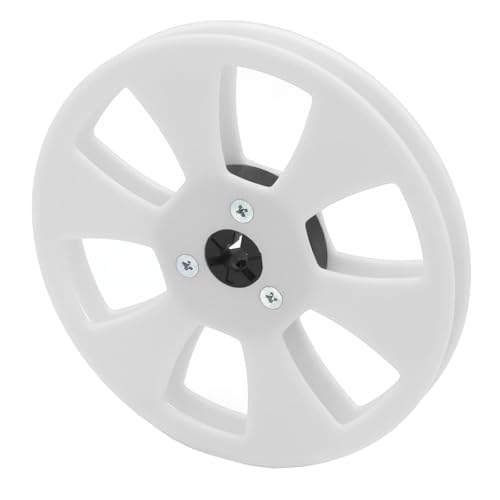 Upgrades Empty Reel Replacement Featuring 5 Inch Diameter and 6 Hole Design to Improve Sound Character in Recordings Empty Tape 