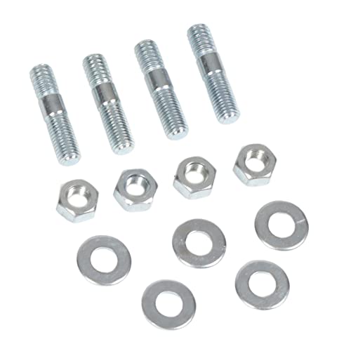 Kit de Prisioneiros do Carburador Com Espaçador de Metal Conjunto de Prisioneiros do Carburador 1-3