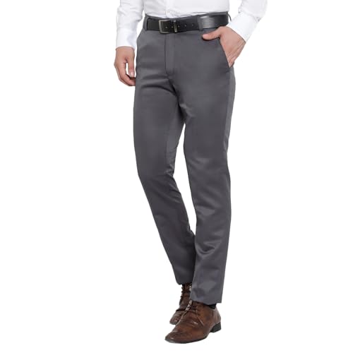 Image of Men's Formal Trouser for Men | Regular Fit Office Wear Pant | Business Casual Trousers | Comfortable Formal Pants for Office, Work