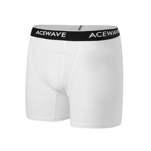 Youth Boys Compression Briefs with Cup Pocket for Baseball Football Rugby Cooling Technology, No Cup