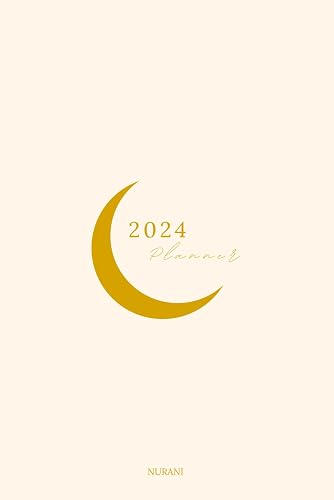 Muslimischer Jahresplaner 2024: Wöchentlicher Quran-Vers/Hadith, tägliche Gebets- und Dhikr-Checkliste, Ramadan 30-Tage-Challenge, kombinierter ... Reflektionsseite, Farbe: Helles Beige