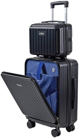 Maleta de Cabina 55x38x23 cm + Neceser, Set Rígido ABS+PC Ligero ...