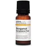 BIO - Aceite Esencial Bergamota Sin Bergapteno - 10mL - 100% Puro, Natural, Quimiotipado y Certificado AB - Aroma Labs (Marca Francesa)