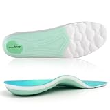 Supercritical Foaming Arch Support Plantar Fasciitis Insoles for Men and Women, Shock Absorbing Orthotic Insoles, Lightweight Running Sport Insoles for Flat Feet, OverPronation, Foot Pain Relief, XS