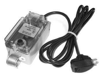 KP16110-A-M Line Voltage Thermostat – Single Stage, Piggyback Plug, 0°F to 80°F