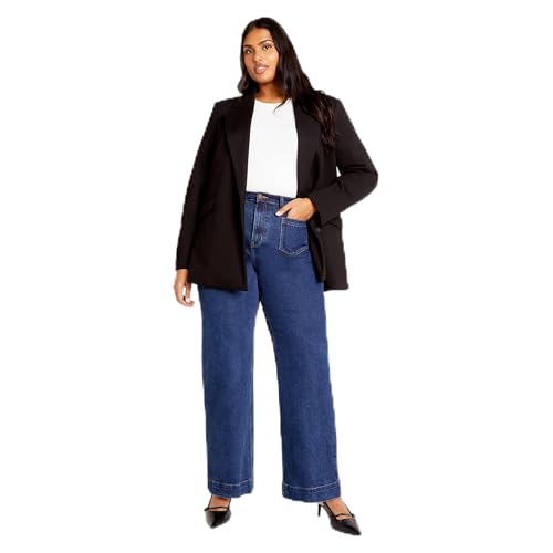 City Chic Women's Plus Size Jacket-Galactic