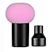 Produktbild Make-Up-Schwamm-Pilz Geformte Kosmetik Blender Puff Latex-Freigesichtsschwamm Schönheit Puff Make-Up Pinsel Schwamm Mit Griff-Kasten Für Concealer Bb Creme Foundation Makeup -Pink 1Pack