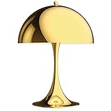 lampada taccia flos usata  Panthella Mini Table Lamp, Louis Poulsen, Lampada da Tavolo Progettata da Verner Panton (Ottone Metallizzato)