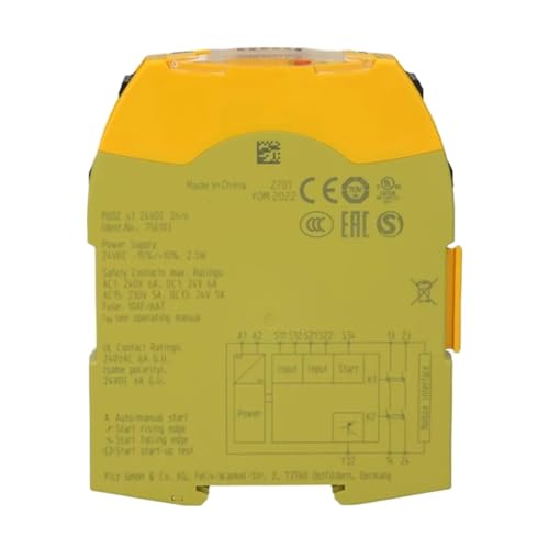 Módulo de relé de seguridad 750102 para control de automatización industrial 4