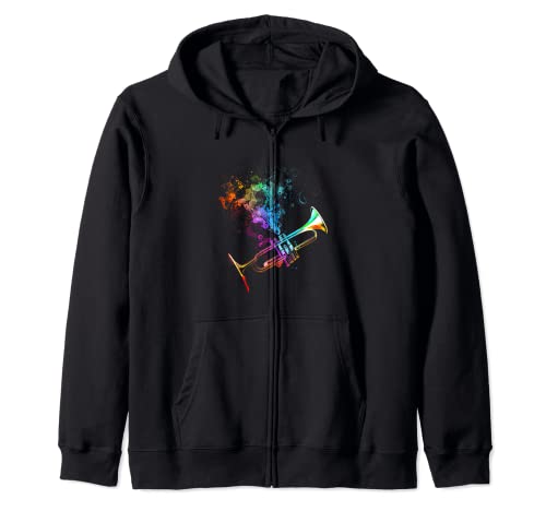 Trompette musicien Cadeau pour les joueurs de trompette Sweat à Capuche