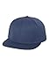 6089M Classic Snapback Pro-Style Wool Cap by Flexfit - One Size (Navy)
