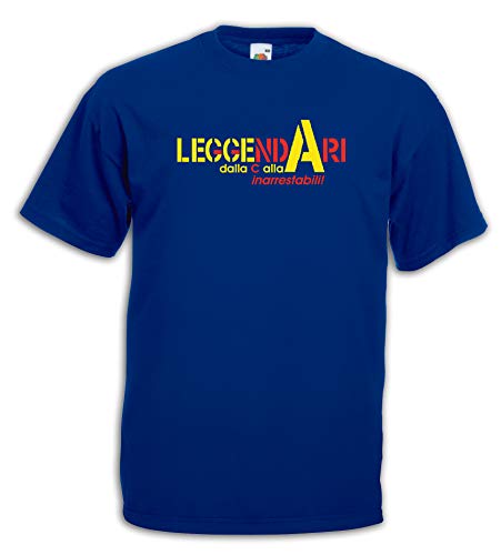 Settantallora - T-Shirt Maglietta J3896 LeggendAri Maglia Celebrativa Lecce Ultras Taglia XXXL
