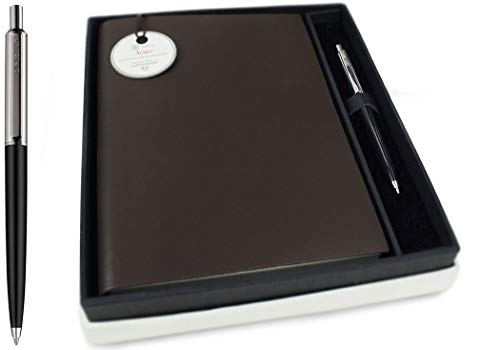 LEATHERKIND Acuto Diario de Cuero Chocolate, A5 (15x21cm) Páginas Lisas - Hecho a Mano en Italia