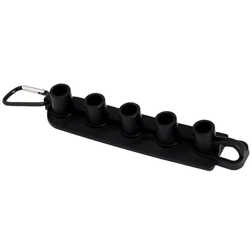 STARQ - High Pressure Washer Nozzles Holder, Holds 5 Nozzle Tips, Black With Buckle for High-Pressure Washers (Only Nozzle Holder)