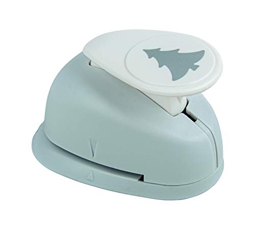 RAYHER Decorative Hole Punch Diameter 1.6Â cm Christmas Tree, 5/8-Inch, Ideal for Paper/Card Up to 200Â g/mÂ², 2,54cm- 1 Zoll