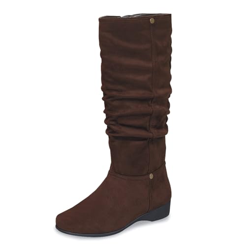 AmeriMark Women's Ashley Calf Boots - Stylish, Comfortable, and Durable Footwear for All Seasons
