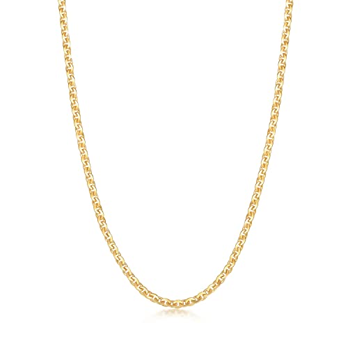CHOW SANG SANG 18K Yellow Solid Gold Anchor Chain