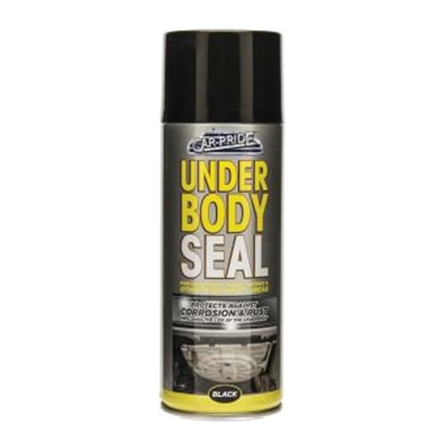 SDMAX Under Body Seal Black Aerosol Spray Paint, Corrosion And Rust Protection, High Performance, Easy To Use, Lightweight And Portable, Multipurpose Use, 400ml (1PCS)