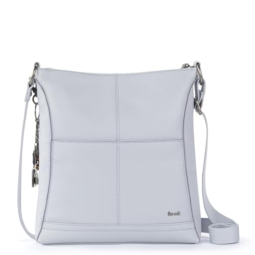 Image of The Sak Lucia Leather Crossbody Purse - Premium Leather Women's Handbag for Everyday & Travel - Cross Body Bag With Zipper