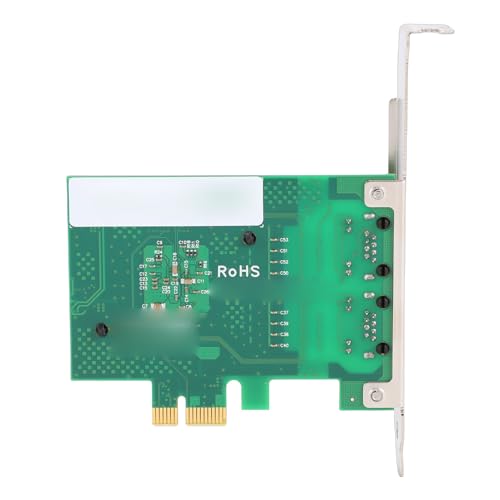 Tarjeta de red Gigabit Ethernet, 2 puertos RJ45 PCI Express para servidor, escritorio y máquinas industriales miniatura 6