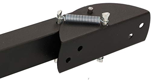 KOTARBAU Supporto per Porte Cancelli 20cm nero