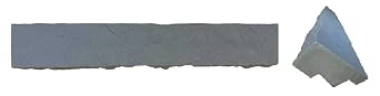 OTECKO Distinct 4-Pack Faux Stone Ledger Sill 48 Inches Long High Density Polyurethane Ledger Iron Gray