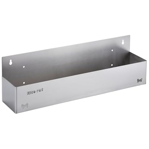 Rice rat Speed rail Stainless Steel Liquor Bottle Holder Rack,22-inch Cover