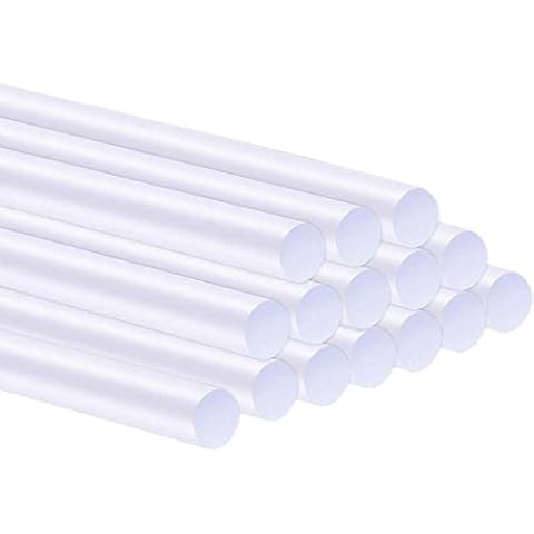 Standard Glue Sticks Ø7 mm, Universal hot Glue Sticks, hot Glue Sticks, Clear Glue Sticks, Transparent, Glue Sticks for hot Glue Guns, 7 x 270 mm, 15 Pieces Cover