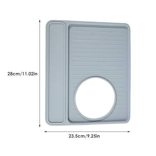 Base pour pressage de machine à café protégeant le plan de travail de la cuisine