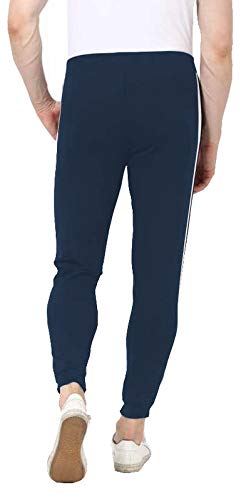Image of Reoutlook Men's Solid Hosiery Rib Jogger /Track Pant's /Pajamas /Lower