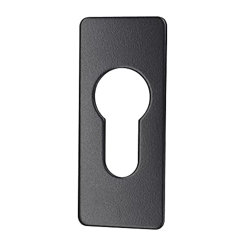 Repair Escutcheon Key Hole Cover Plate Black 28mm Cover