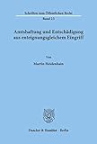  Amtshaftung Und Entschadigung Aus Enteignungsgleichem Eingriff