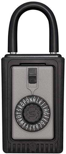 Kidde AccessPoint 001012 KeySafe Original 3-Key Portable, Spin Dial, Titanium Gray