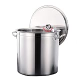 KOMFGT Stock Pot/Soup Bucket, 30/35/40/45/50cm,...
