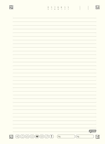 JandaIA - Caderno Neo com Pauta Inteligente Univ 1 matéria 80fls reposicionáveis - La Creme