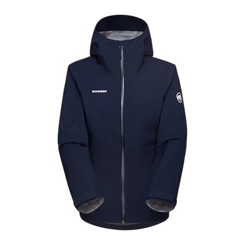 Mammut Linard Guide veste hardshell femme contre la pluie et le froid en alpinisme