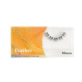 Lilac St - Feather Lashes - Natural Cat-Eye Look - Fluffy Volume, Fluttery Lightweight Ends - Reusab