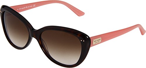 kate spade new york Angelique Tortoise/Blush/Brown Gradient Lens One Size