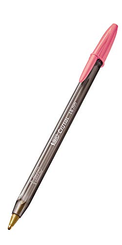 Caneta Esferografica BIC Cristal Intenso Fashion, 6 Cores, Ponta Grossa de 1.6mm, Bold, 930187, Escr