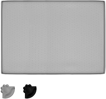 MOACC Alfombrilla de Silicona para Comederos de Perros Gatos, Est...